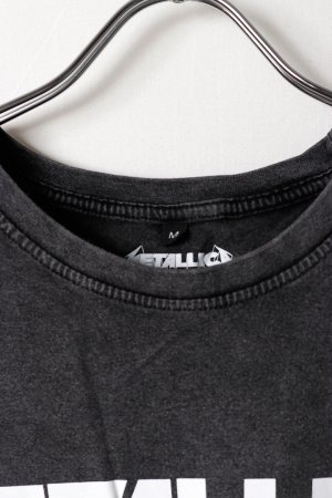 画像2: METALLICA メタリカ (結成 45周年 ) - Logo / Stone Wash / Tシャツ / メンズ{2601356966-BFS}
