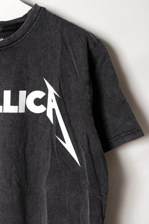 画像4: METALLICA メタリカ (結成 45周年 ) - Logo / Stone Wash / Tシャツ / メンズ{2601356966-BFS}
