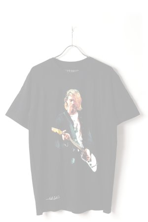 画像1:   NIRVANA ニルヴァーナ - Guitar Photo Colour / Tシャツ / メンズ{2106335108/(4)-BFS}