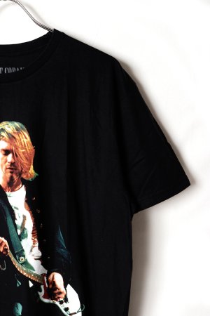 画像3: NIRVANA ニルヴァーナ - Guitar Photo Colour / Tシャツ / メンズ{2106335108-BFS}