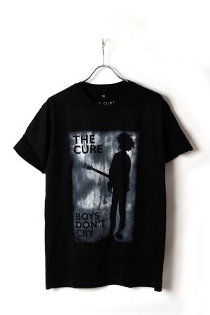 画像1: CURE キュアー (結成 50周年 ) - BOYS DON'T CRY BLACK & WHITE / Tシャツ / メンズ{1707296039-BFS}