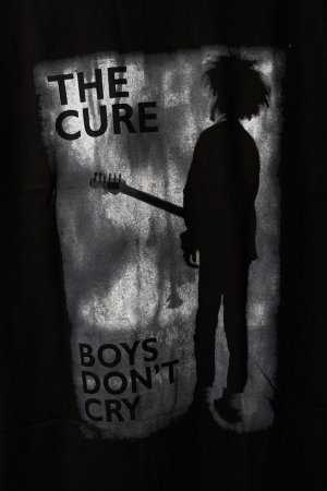 画像3: CURE キュアー (結成 50周年 ) - BOYS DON'T CRY BLACK & WHITE / Tシャツ / メンズ{1707296039-BFS}