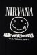 画像4: NIRVANA ニルヴァーナ (Nevermind 35周年 ) - Tour '91 / バックプリントあり / カーボンソフト加工 / Tシャツ / メンズ{-BFS} (4)