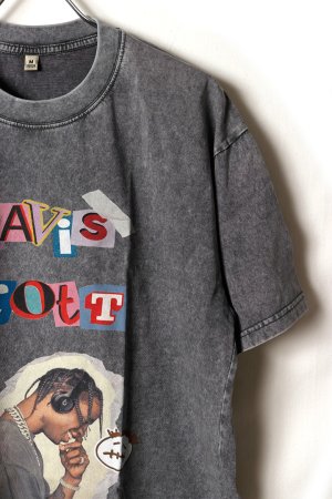 画像3: TRAVIS SCOTT Round Neck T-shirt{-BFS}