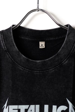 画像2: Metallica Round Neck T-shirt{-BFS}