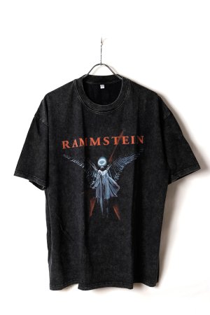 画像1: Rammstein Round Neck T-shirt{-BFS}