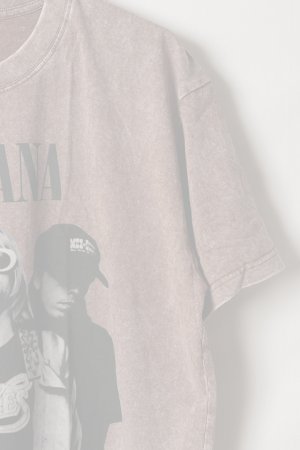 画像3: NIRVANA Print Round Neck T-shirt{-BFS}