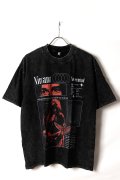 NIRVANA Print Round Neck T-shirt{-BFS}
