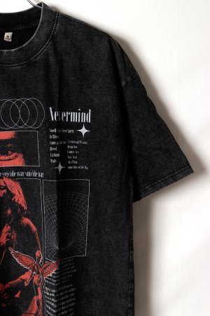 画像3: NIRVANA Print Round Neck T-shirt{-BFS}