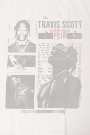 画像4:  {SOLD} TRAVIS SCOTT Print Round Neck T-shirt{-BFS}