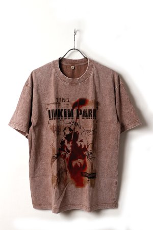 画像1: Print Round Neck T-shirt{-BFS}