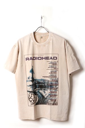 画像1: Print Round Neck T-shirt{-BFS}
