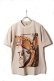 画像1: Print Round Neck T-shirt{-BFS} (1)
