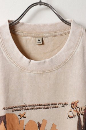 画像2: Print Round Neck T-shirt{-BFS}