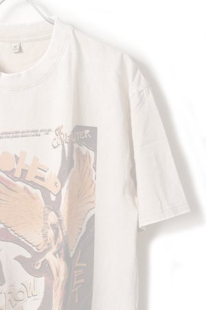画像3: RADIOHEAD Print Round Neck T-shirt{-BFS}