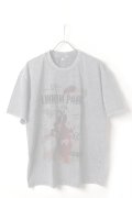   Print Round Neck T-shirt{-BFS}