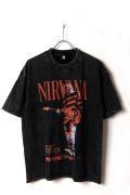 Print Round Neck T-shirt{-BFS}
