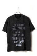 Print Round Neck T-shirt{-BFS}