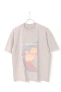 RADIOHEAD Print Round Neck T-shirt{-BFS}