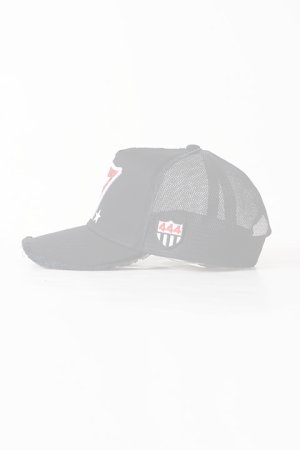 画像2:  {SOLD} YOSHINORI KOTAKE DESIGN ヨシノリコタケ YK3DHB-7★ BLK BLK WHT/RED {-BAS}  :AS-YK-12-BLK-F 