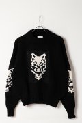 SUSS KNITS Bailey Unisex Patch Sweater{-BEA}
