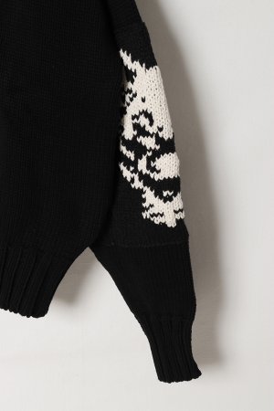 画像4: SUSS KNITS Bailey Unisex Patch Sweater{-BEA}