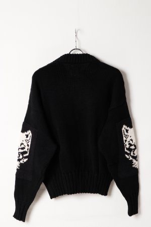 画像5: SUSS KNITS Bailey Unisex Patch Sweater{-BEA}
