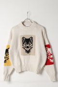 SUSS KNITS Bailey Unisex Patch Sweater{-BEA}