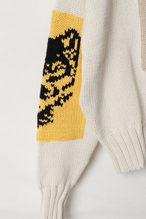 画像5: SUSS KNITS Bailey Unisex Patch Sweater{-BEA}