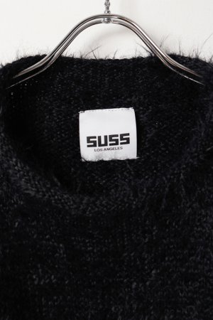 画像2: SUSS スス FUZZY ROLLNECK LOGO SWEATER{-BFA}