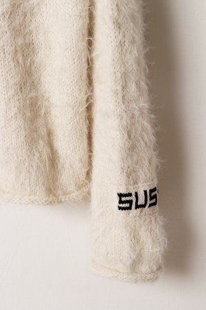 画像3: SUSS スス FUZZY ROLLNECK LOGO SWEATER{-BFA}