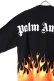 画像5: Palm Angels パームエンジェルス BURNING LOGO OVER TEE L/S{PMAB018R20413017-1088-BJS} (5)