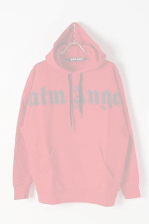画像1:   Palm Angels パームエンジェルス FRONT OVER LOGO HOODY{PMBB036R20636001-2010-BJS}
