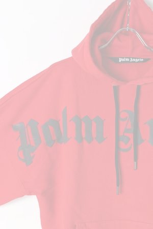 画像2:   Palm Angels パームエンジェルス FRONT OVER LOGO HOODY{PMBB036R20636001-2010-BJS}