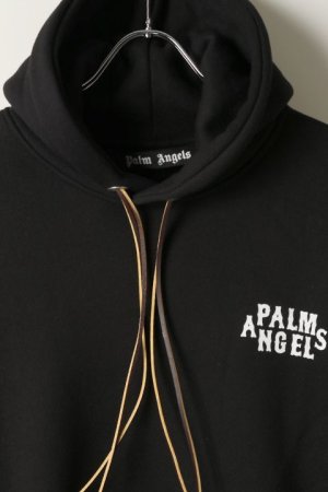 画像2: Palm Angels パームエンジェルス SIDE ROSES HOODY BLACK RED{PMBB058E20FLE011-1025-BJA}