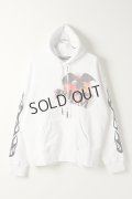 {SOLD}Palm Angels パームエンジェルス FLAME EAGLE HOODY WHITE MULTICOLOR{PMBB058E20FLE002-0184-BJA}