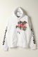 画像1: {SOLD}Palm Angels パームエンジェルス FLAME EAGLE HOODY WHITE MULTICOLOR{PMBB058E20FLE002-0184-BJA} (1)