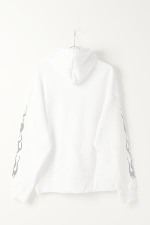 画像5:   Palm Angels パームエンジェルス FLAME EAGLE HOODY WHITE MULTICOLOR{PMBB058E20FLE002-0184-BJA}