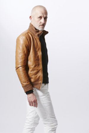 画像7: 【 30%OFF セール121,000円→84,700円】 AKM エイケイエム BRIGHT SHRINK COW WASHABLE b RIDERS{-AEA}