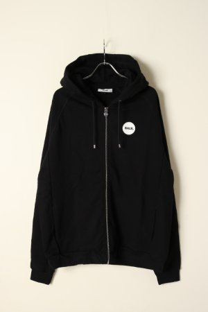 画像1: BALR. ボーラー Rani Round Rubber Badge Zip Hoodie{-BCS}