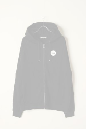 画像1:   BALR. ボーラー Rani Round Rubber Badge Zip Hoodie{B1261.1079-BCS}