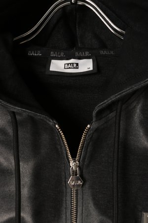 画像2: 【 50%OFF セール45,100円→22,550円】 BALR. ボーラー D11 Straight washed zip through Hoodie{B1261.1085-BCS}