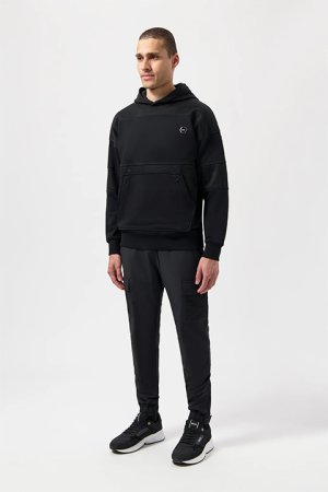 画像4: 【 50%OFF セール37,400円→18,700円】 BALR. ボーラー HEXLINE BOX FIT HOODIE{B1261.1124-BDA}