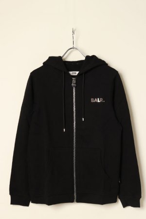 画像1: BALR. ボーラー Q-SERIES STRAIGHT ZIP THRU HOODIE{B1267.1001-BBA}