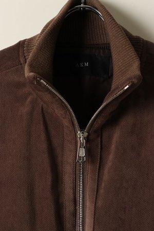 画像2: AKM エイケイエム TWILL CORDUROY ZIP VALSTARINO{B368-PEC012-75-BJA}