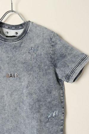 画像2: BALR. ボーラー 【日本限定コレクション】Q-SERIES SHORT SLEEVE SWEATER{B1112.1062-ACIDBLUE-BAA}