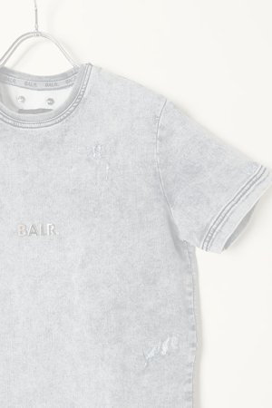 画像2:   BALR. ボーラー 【日本限定コレクション】Q-SERIES SHORT SLEEVE SWEATER{B1112.1062-ACIDBLUE-BAA}