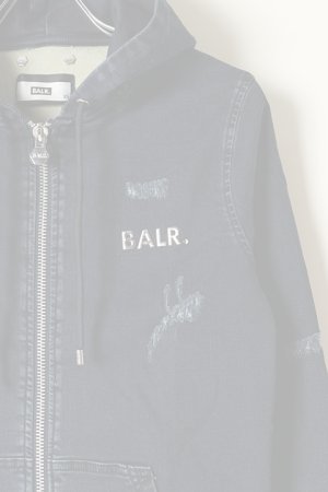 画像2:   BALR. ボーラー 【日本限定コレクション】Q-SERIES ZIPPED HOODIE{B1261.1026-INDIGOBLUE-BAA}