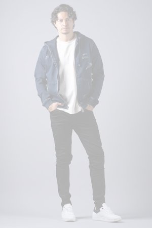 画像8:   BALR. ボーラー 【日本限定コレクション】Q-SERIES ZIPPED HOODIE{B1261.1026-INDIGOBLUE-BAA}
