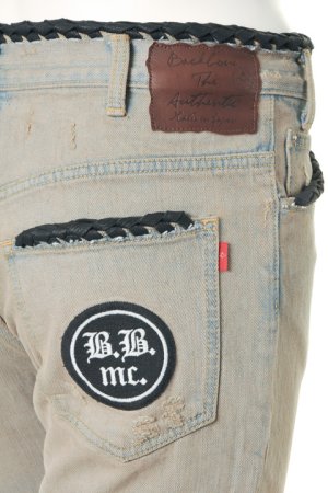 画像4: ▽ 70%OFF アウトレットセール140,800円→42,240円▽ BACKBONE THE BASIS バックボーン・ザ・ベイシス 70'S STYLE DENIM PANTS{BB09FW-DP03-IND-}